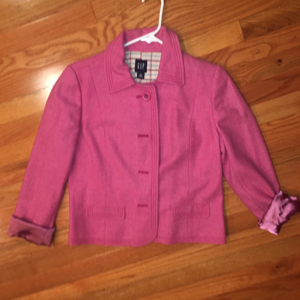 Like new! GAP PINK JACKET/BLAZER